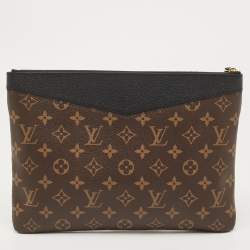Pre Owned Louis Vuitton Monogram Canvas and Leather Daily Pouch