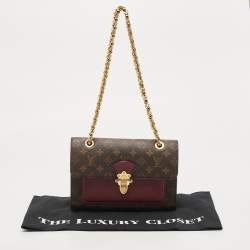 Pre Owned Louis Vuitton Raisin Monogram Canvas Victoire Bag