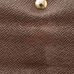 Louis Vuitton Damier Ebene Canvas Sarah Wallet