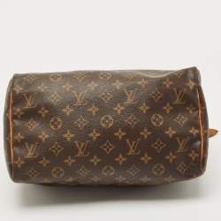 Pre Owned Louis Vuitton Monogram Canvas Speedy 30 Bag