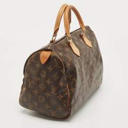 Pre Owned Louis Vuitton Monogram Canvas Speedy 30 Bag