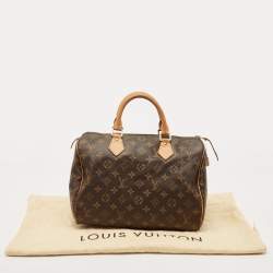 Pre Owned Louis Vuitton Monogram Canvas Speedy 30 Bag