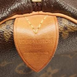 Pre Owned Louis Vuitton Monogram Canvas Speedy 30 Bag