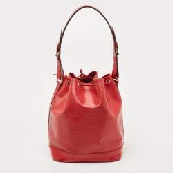 مملوكة مسبقًا Louis Vuitton Red Epi Leather Noe Bag