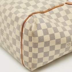 Pre Owned Louis Vuitton Damier Azur Canvas Totally MM Bag