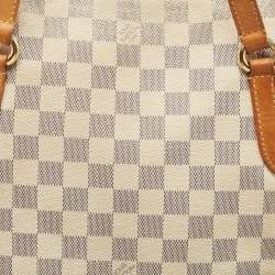 Pre Owned Louis Vuitton Damier Azur Canvas Totally MM Bag