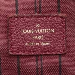 Pre Owned Louis Vuitton Flamme Monogram Empreinte Leather Pont Neuf Mini Bag