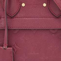 Pre Owned Louis Vuitton Flamme Monogram Empreinte Leather Pont Neuf Mini Bag