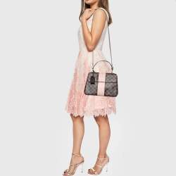 Pre Owned Louis Vuitton Magnolia Damier Ebene Canvas Bond Street Bag