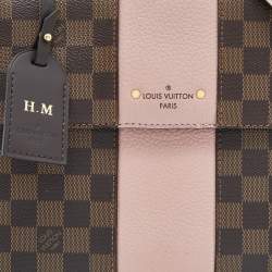 Pre Owned Louis Vuitton Magnolia Damier Ebene Canvas Bond Street Bag