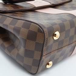 Pre Owned Louis Vuitton Magnolia Damier Ebene Canvas Bond Street Bag