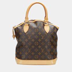 Cloth belt bag Louis Vuitton Brown in Cloth - 28268832