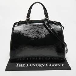 Pre Owned Louis Vuitton Black Electric Epi Leather Brea GM Bag