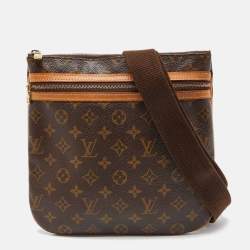 Pre Owned Louis Vuitton Monogram Canvas Pochette Bosphore Messenger Bag