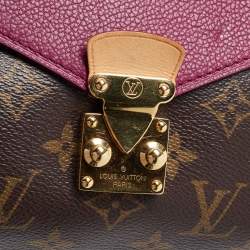 Pre Owned Louis Vuitton Aurore Monogram Canvas and Leather Pallas Chain Bag