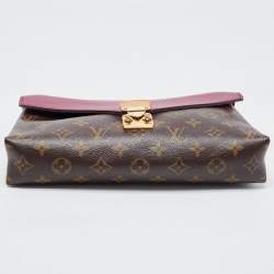 Pre Owned Louis Vuitton Aurore Monogram Canvas and Leather Pallas Chain Bag