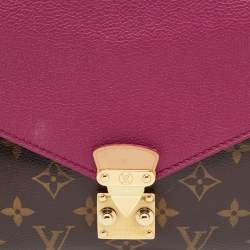 Pre Owned Louis Vuitton Aurore Monogram Canvas and Leather Pallas Chain Bag