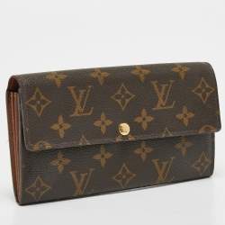 Louis Vuitton Monogram Canvas Fleuri Sarah Wallet 