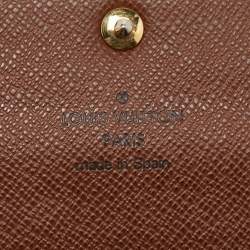 Louis Vuitton Monogram Canvas Fleuri Sarah Wallet 