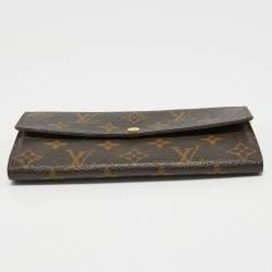Louis Vuitton Monogram Canvas Fleuri Sarah Wallet 