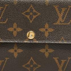 Louis Vuitton Monogram Canvas Fleuri Sarah Wallet 