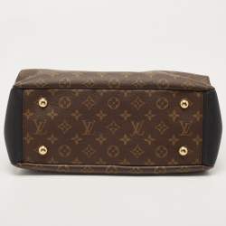 Pre Owned حقيبة لوى فيتون بالاس كانفاس مونوغرامي أزرق كحلي متوسطة