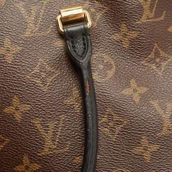 Pre Owned حقيبة لوى فيتون بالاس كانفاس مونوغرامي أزرق كحلي متوسطة