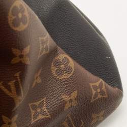 Pre Owned حقيبة لوى فيتون بالاس كانفاس مونوغرامي أزرق كحلي متوسطة