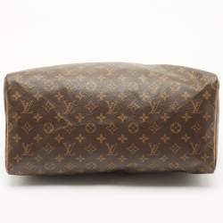 مملوكة مسبقًا Louis Vuitton Brown Monogram Canvas Speedy 40 Handbag