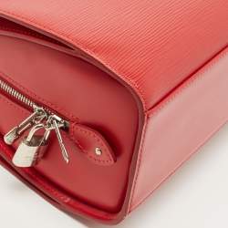 Pre Owned Louis Vuitton Red Epi Leather Jasmin Bag