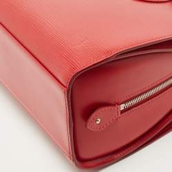 Pre Owned Louis Vuitton Red Epi Leather Jasmin Bag