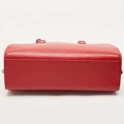 Pre Owned Louis Vuitton Red Epi Leather Jasmin Bag