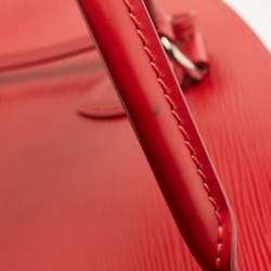 Pre Owned Louis Vuitton Red Epi Leather Jasmin Bag