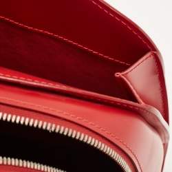 Pre Owned Louis Vuitton Red Epi Leather Jasmin Bag