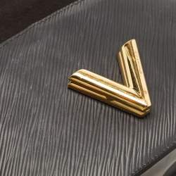 Pre Owned محفظة لوي فيتون تويست جلد إيبي بالرين وردي بسلسلة 