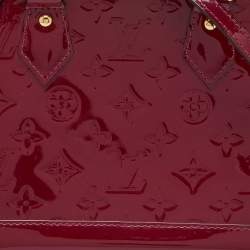 Pre Owned Louis Vuitton Indian Rose Monogram Vernis Alma BB Bag