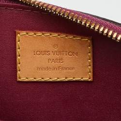 Pre Owned Louis Vuitton Indian Rose Monogram Vernis Alma BB Bag