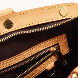 Pre Owned Louis Vuitton Amarante Monogram Vernis Brea GM Bag