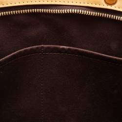 Pre Owned Louis Vuitton Amarante Monogram Vernis Brea GM Bag