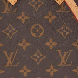 Pre Owned Louis Vuitton Monogram Canvas Petit Sac Plat Bag