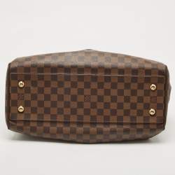 Pre Owned Louis Vuitton Damier Ebene Canvas Trevi GM Bag