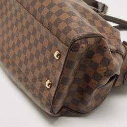 Pre Owned Louis Vuitton Damier Ebene Canvas Trevi GM Bag