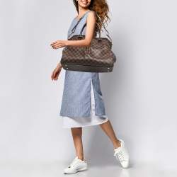 Pre Owned Louis Vuitton Damier Ebene Canvas Trevi GM Bag
