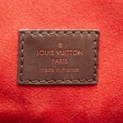 Pre Owned Louis Vuitton Damier Ebene Canvas Trevi GM Bag