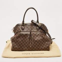 Pre Owned Louis Vuitton Damier Ebene Canvas Trevi GM Bag