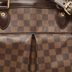 Pre Owned Louis Vuitton Damier Ebene Canvas Trevi GM Bag