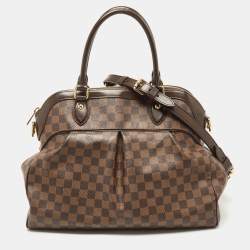 Louis Vuitton Trevi GM Damier Ebene Bag. Comes with a detachable