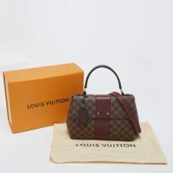 مملوكة مسبقًا Louis Vuitton Bordeaux Damier Ebene Canvas Bond Street Bag            