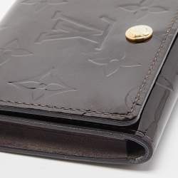Louis Vuitton Amarante Monogram Vernis Flap Card Case
