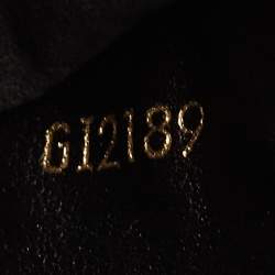 Pre Owned Louis Vuitton Black Monogram Giant Canvas Jungle Double Zip Pochette
